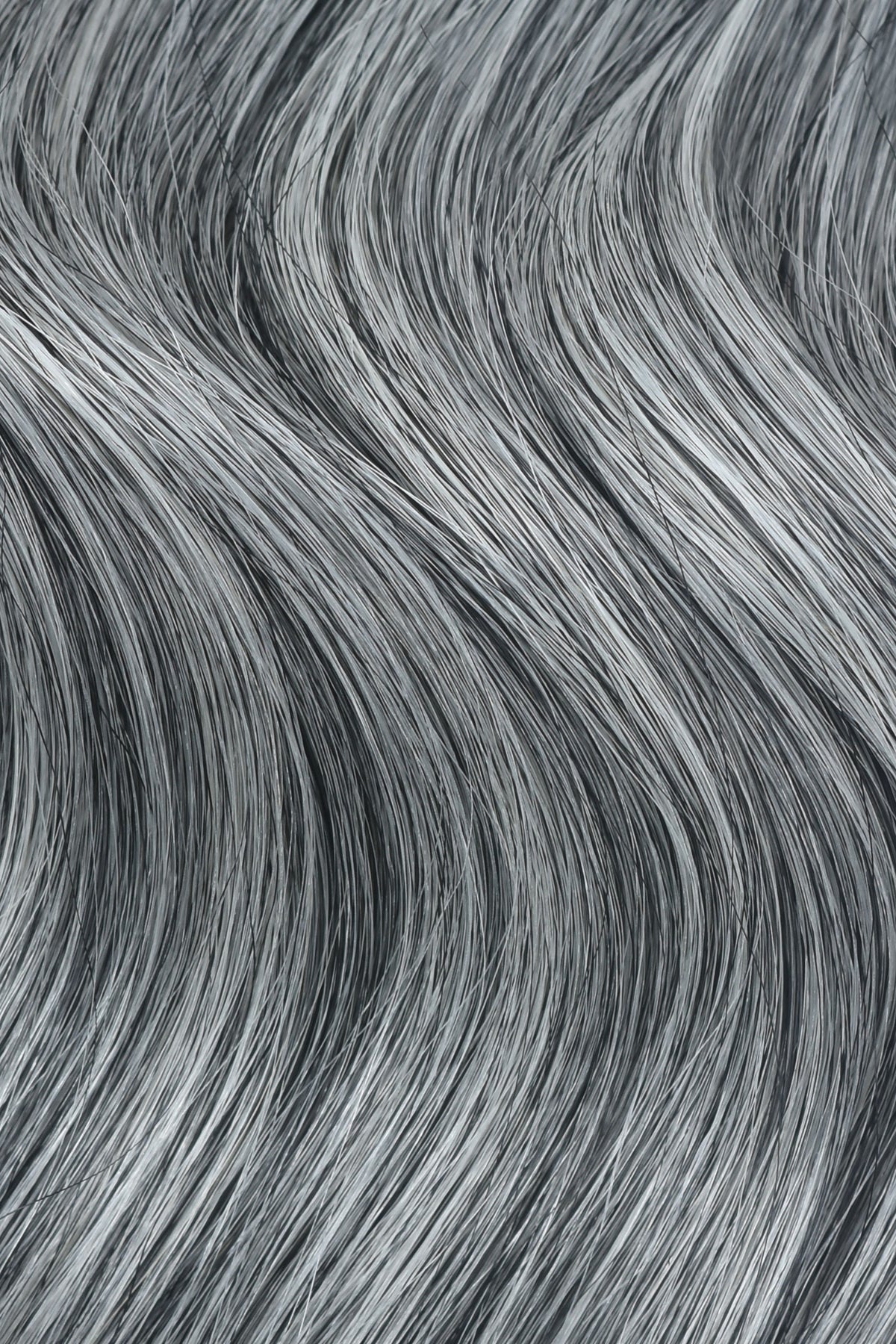 Light Grey Classic Clip In Hair Extensions 9pcs