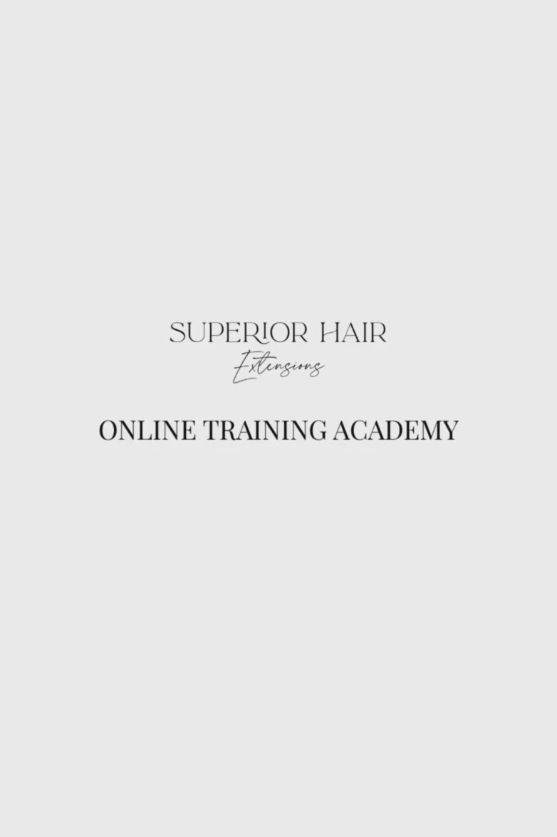 Load video: Superior Hair Tape In Training Course Online