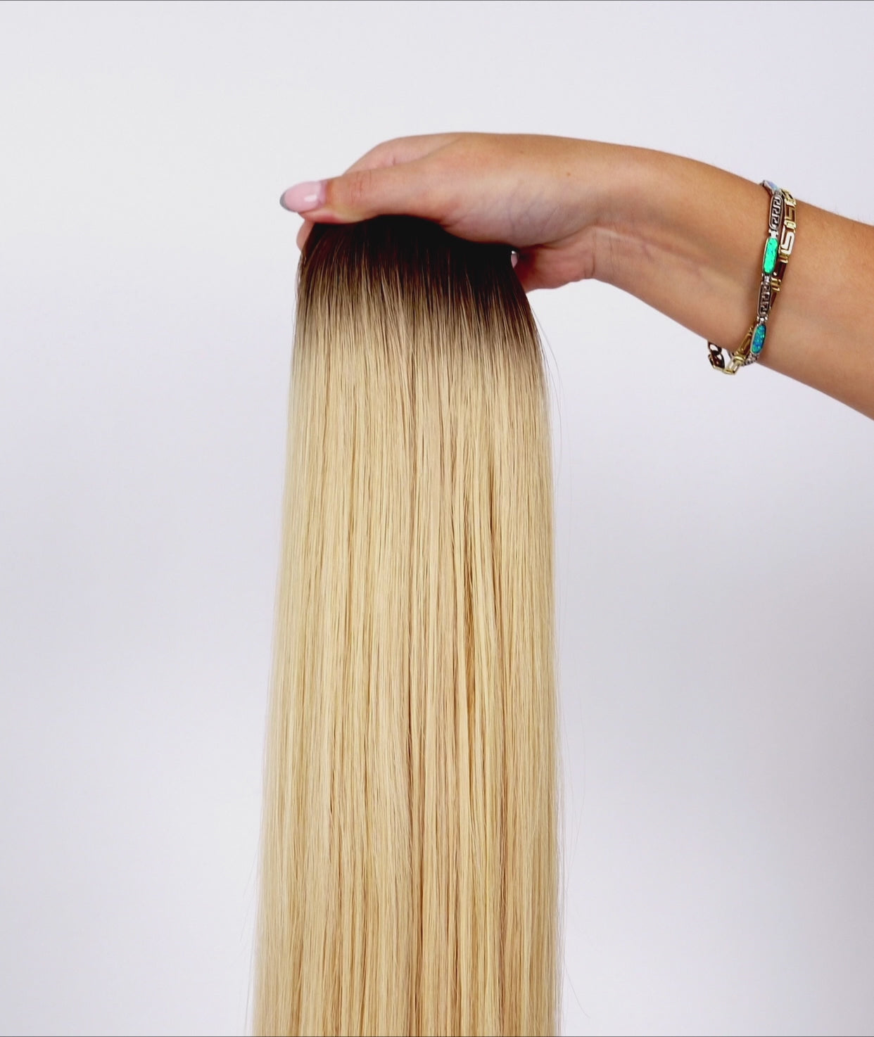 Load video: #Rooted The Blonde Topper With Invisible Wire