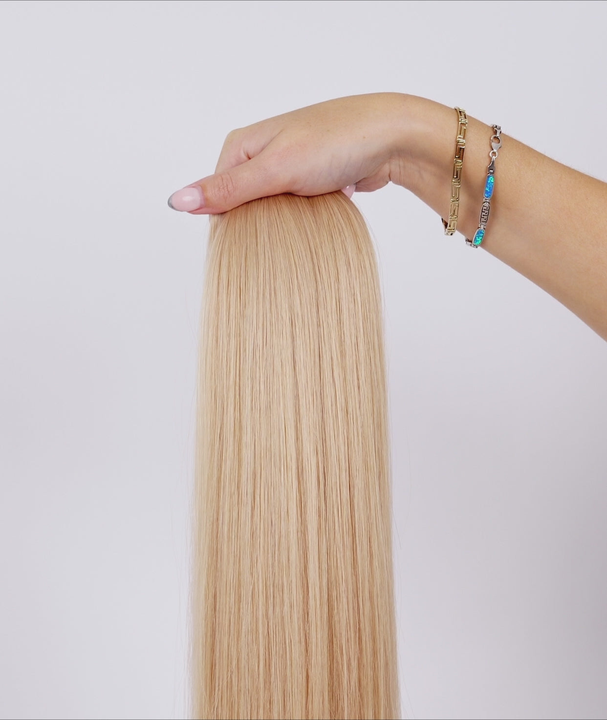 Load video: #Beach Blonde Butterfly Weft™ Hair Extensions