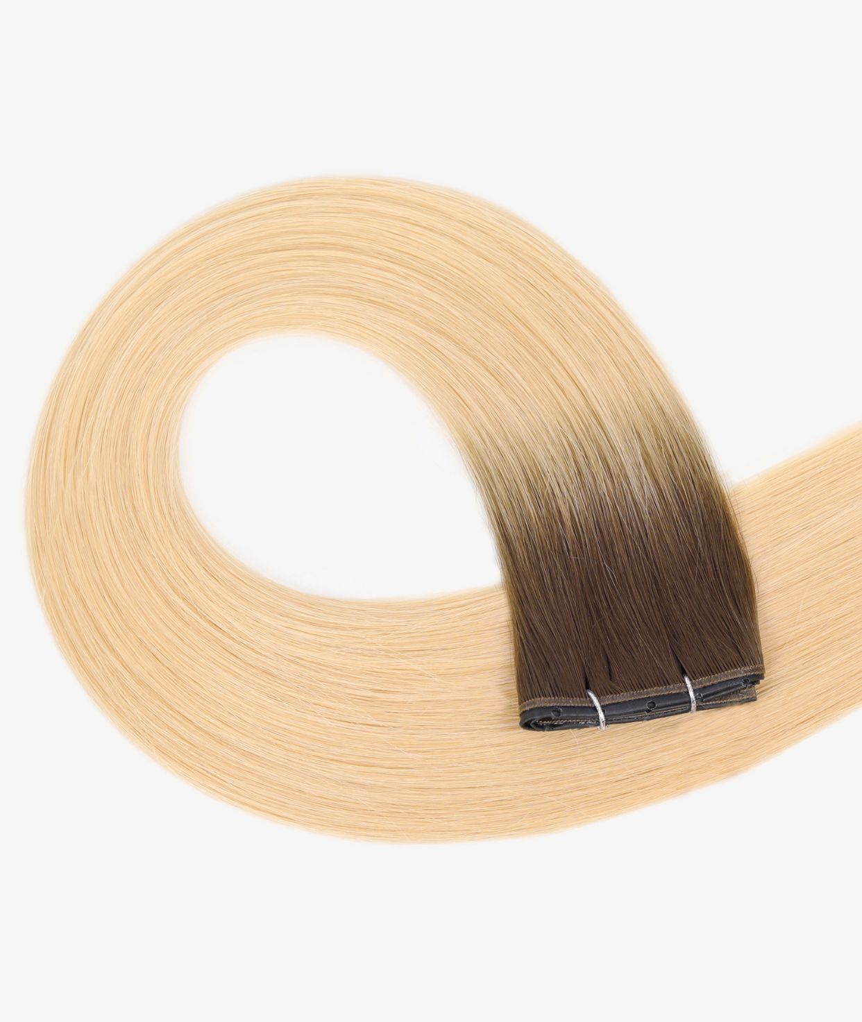 Rooted Beach Ash Blonde Butterfly Weft™ Extensions (NEW)