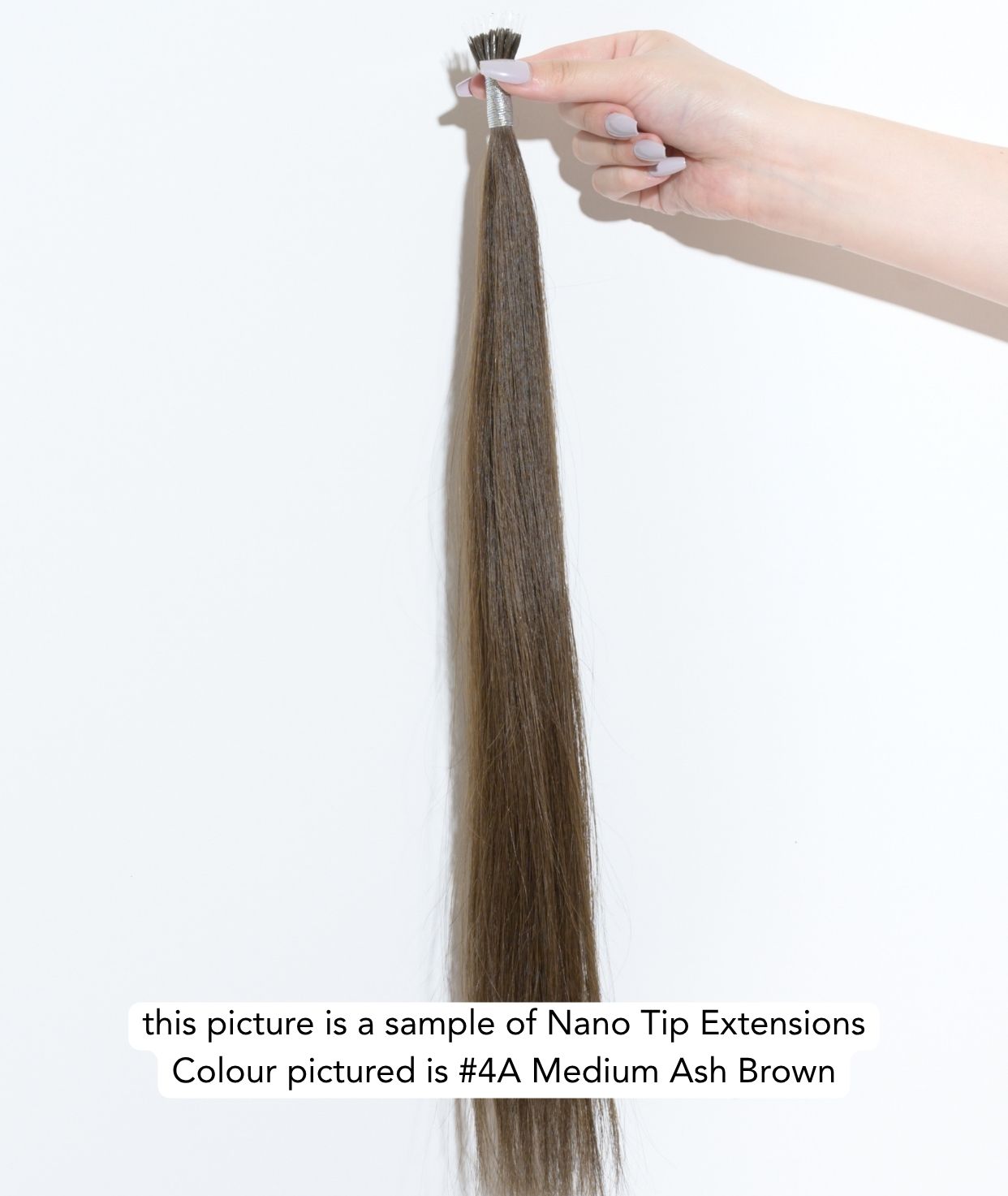 #Sandy Blonde Balayage Nano Tip Hair Extensions