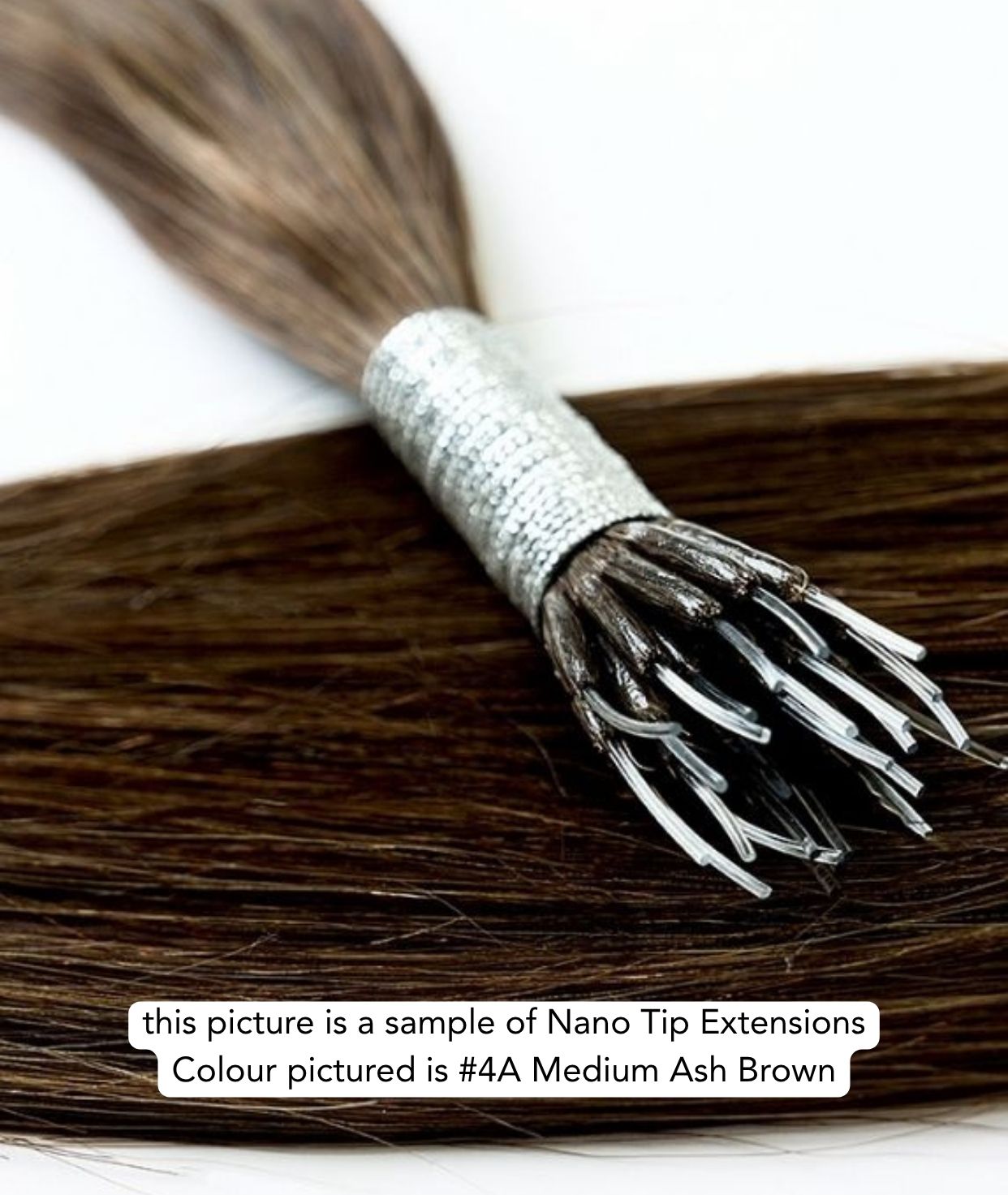 #Sandy Blonde Balayage Nano Tip Hair Extensions