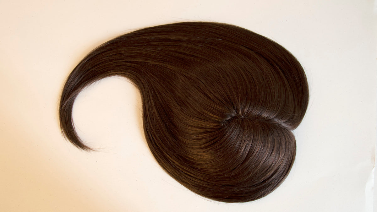 #2 Dark Brown 12&quot; Human Hair Topper