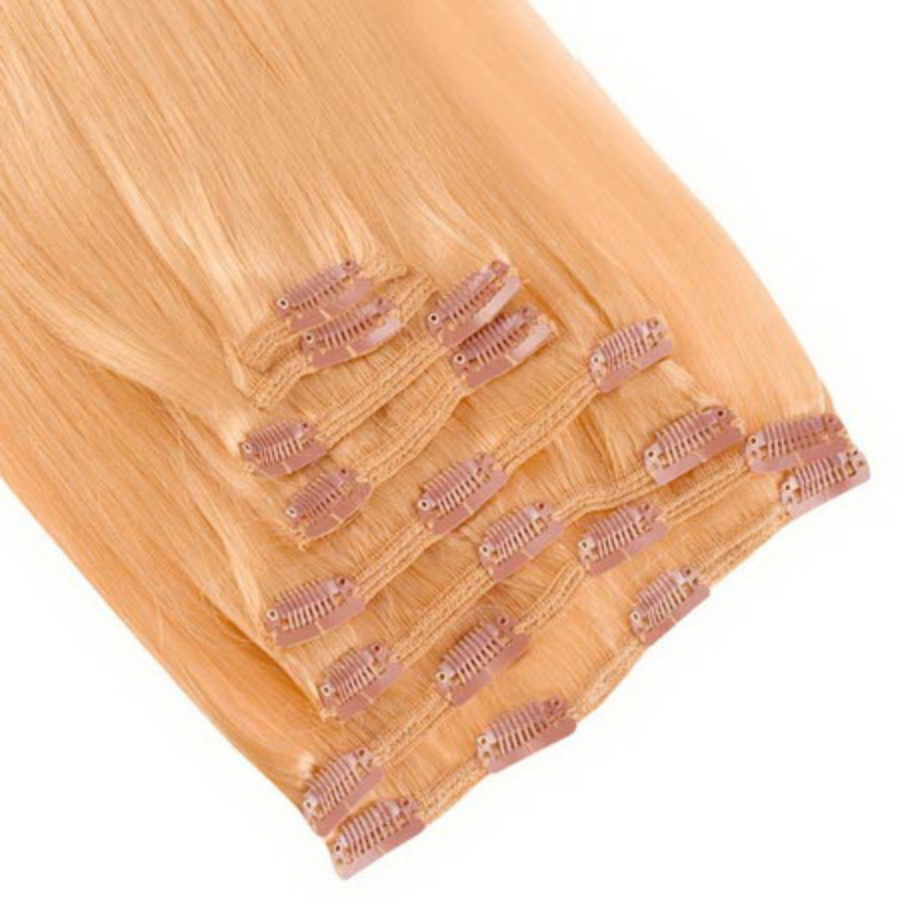 #27 Strawberry Blonde Clip In Hair Extensions 7PCS