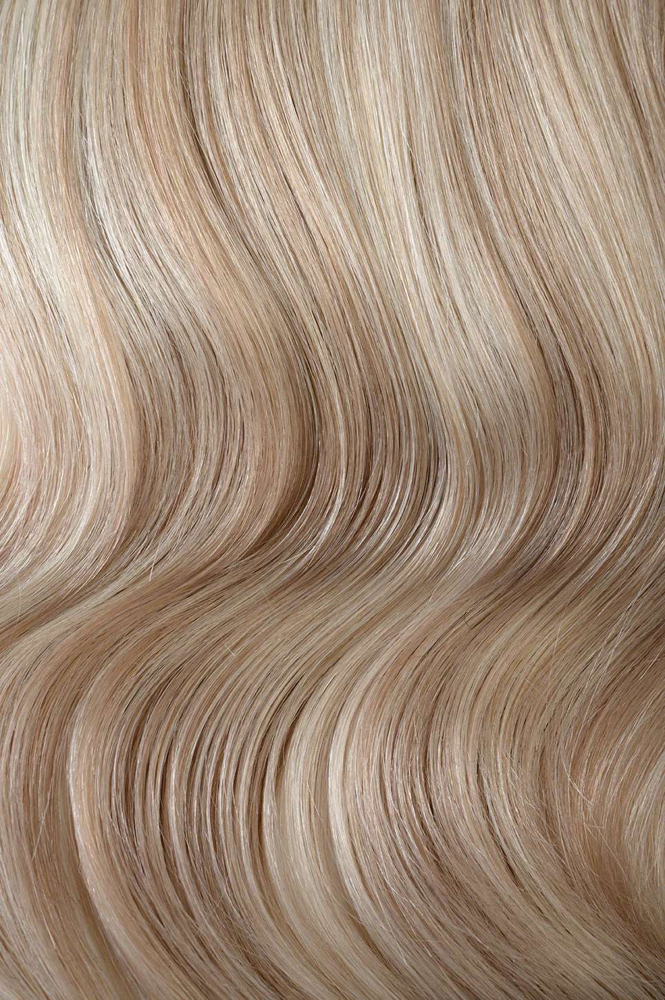 #18/60 Pearl Ash Blonde Highlights Ponytail Extensions