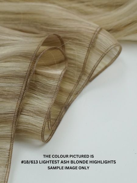 #8 Natural Light Brown Genius Weft Extensions