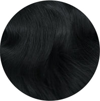 #1 Jet Black Seamless Clip In Extensions
