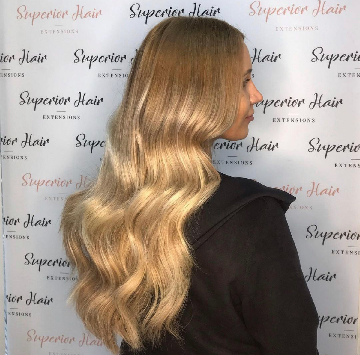 #23 Golden Blonde Ultra Seamless Tape In Extensions