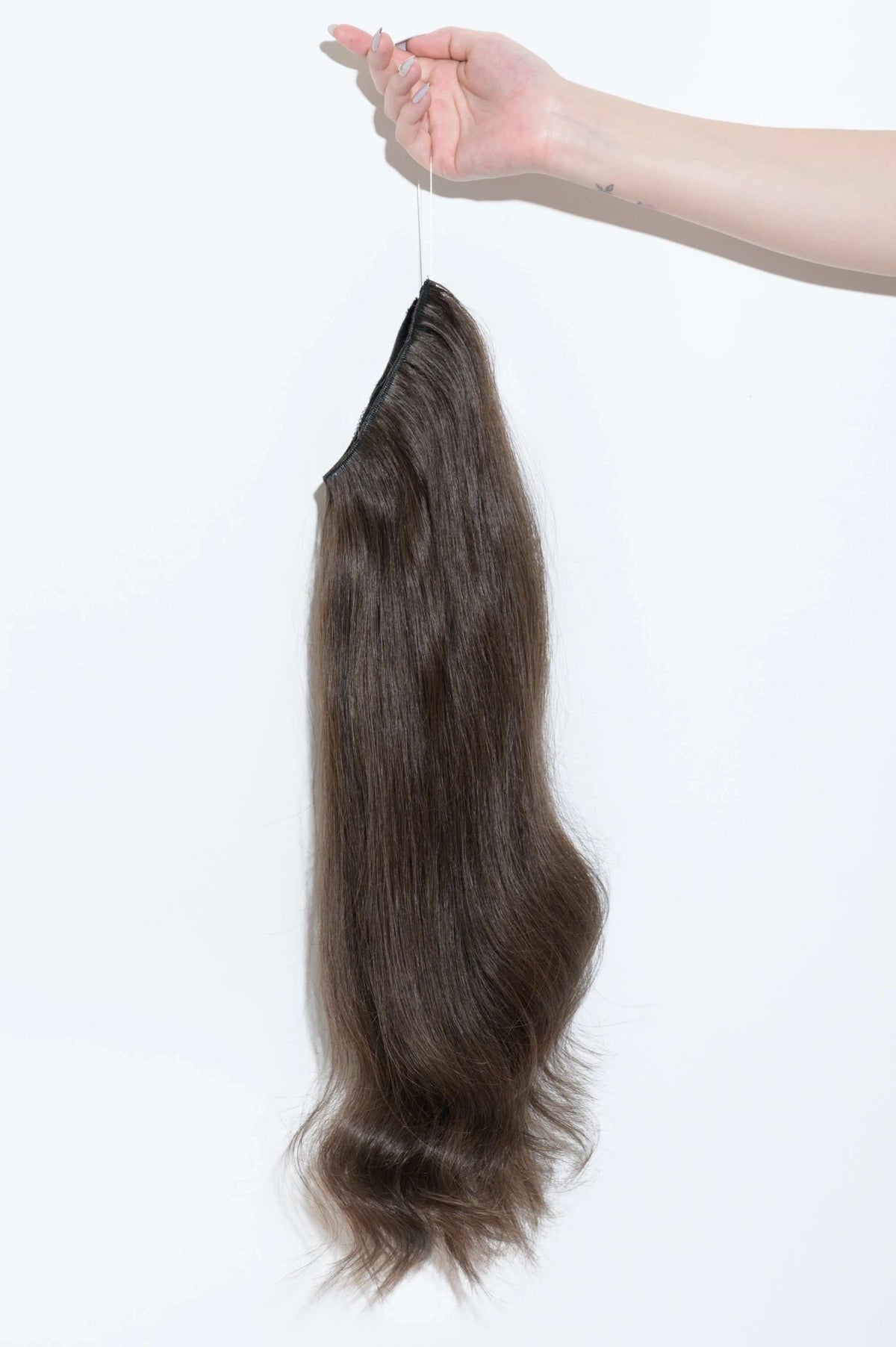 Dark Brown Classic Halo Hair Extensions NZ Superior Hair