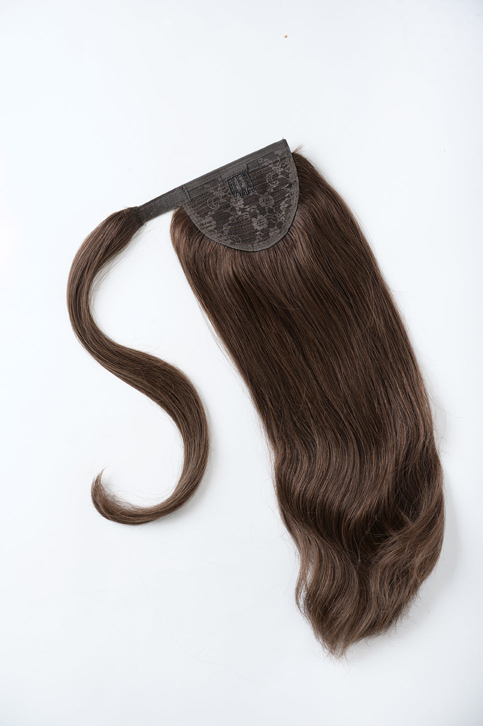 #2 Dark Brown Ponytail Extensions — Value Grade