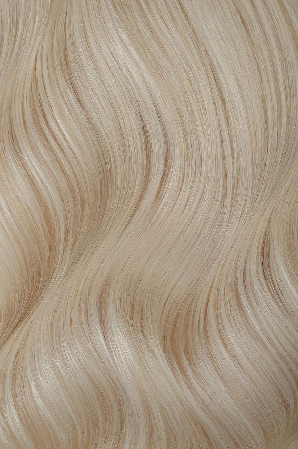 #60 Whitest Ash Blonde Clip In Hair Extensions 7PCS