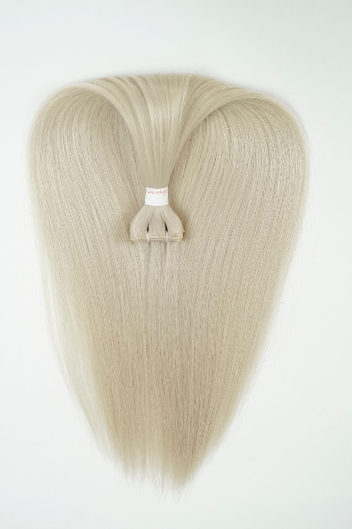 #60 Whitest Ash Blonde Genius Weft Extensions