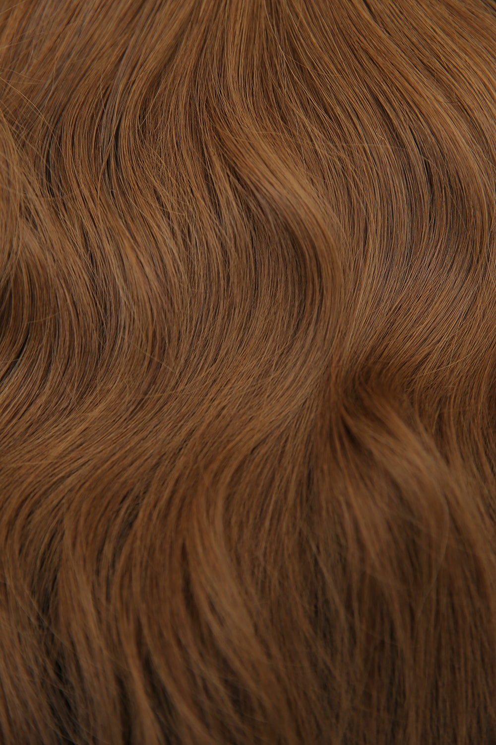 #6 Chestnut Brown Clip In Fringe Extension