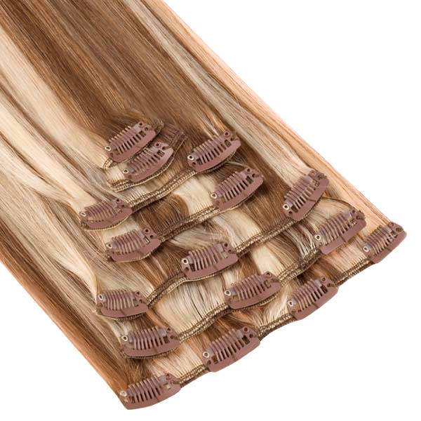 8 613 Clip In Hair Extensions 7PCS NZ Superior Hair