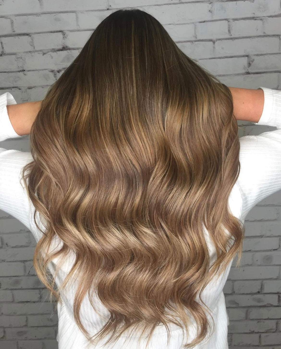 #Bronde Balayage Classic Halo Hair Extensions