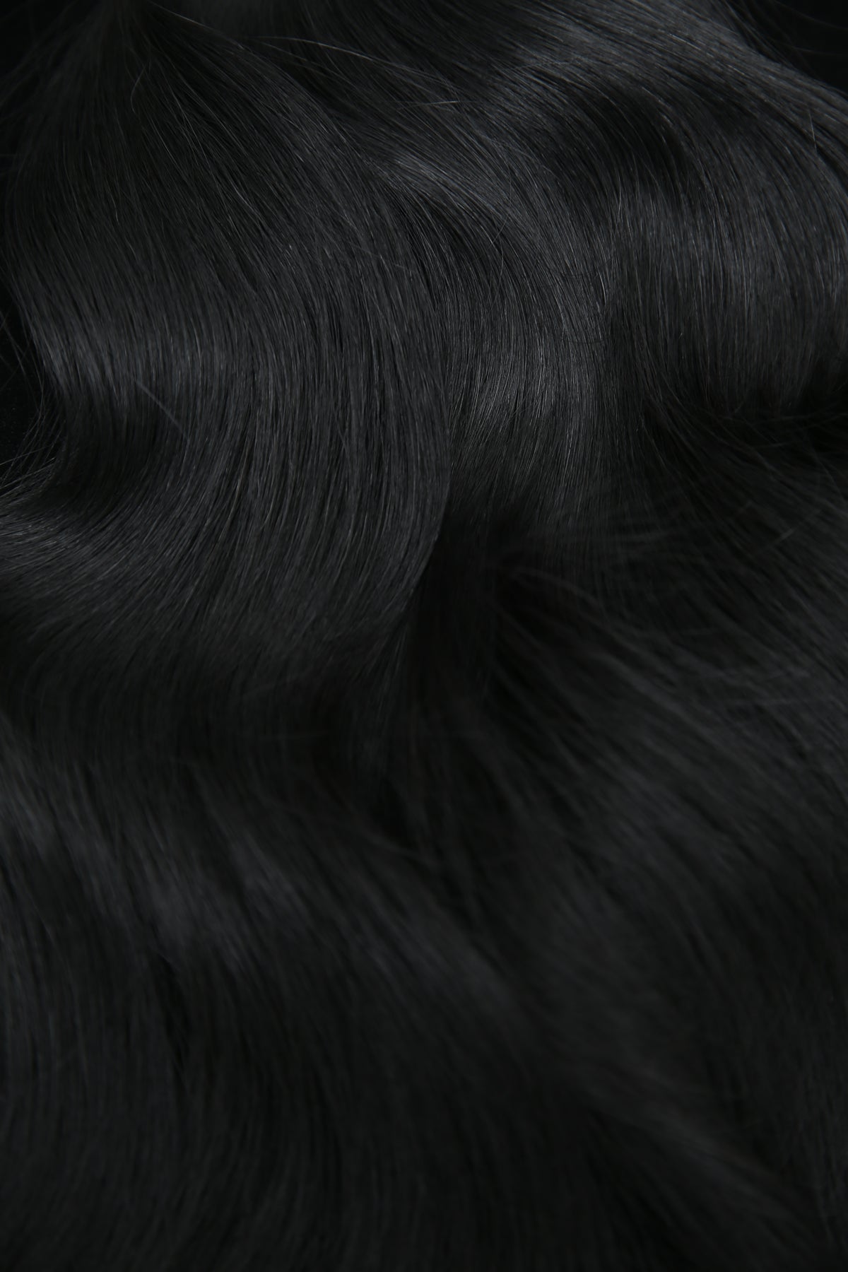 #1 Jet Black Traditional Weft Extensions