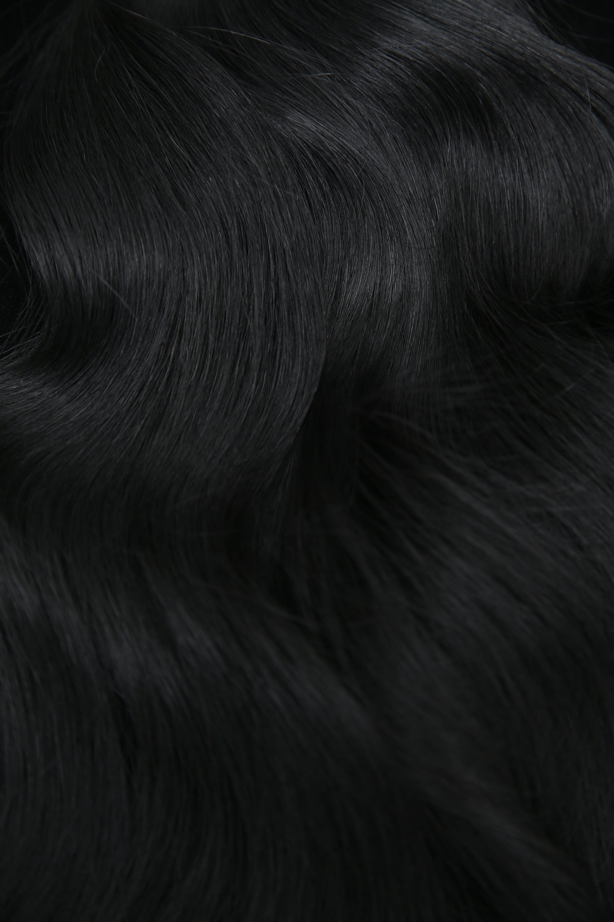 #1 Jet Black Clip-In Bun Extension