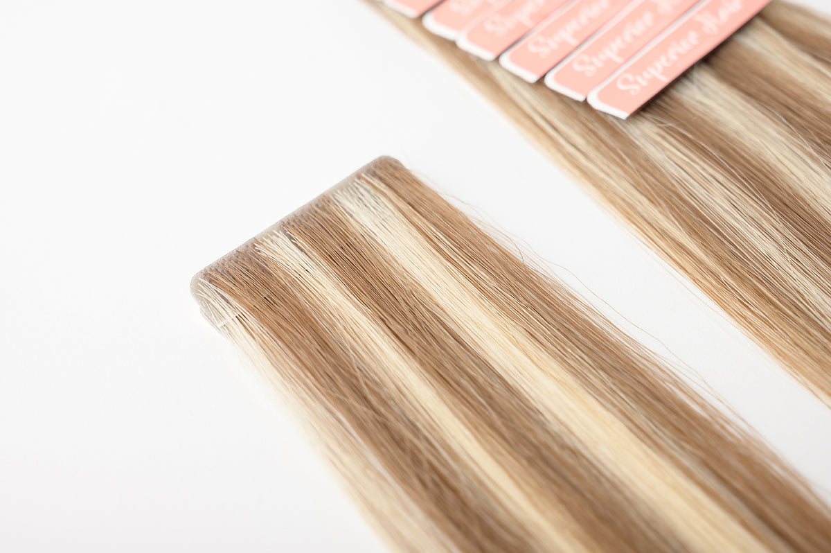 #Hazelnut Twist Invisi Tape Hair Extensions