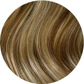 colour: #hazelnut twist Clip-In Bun