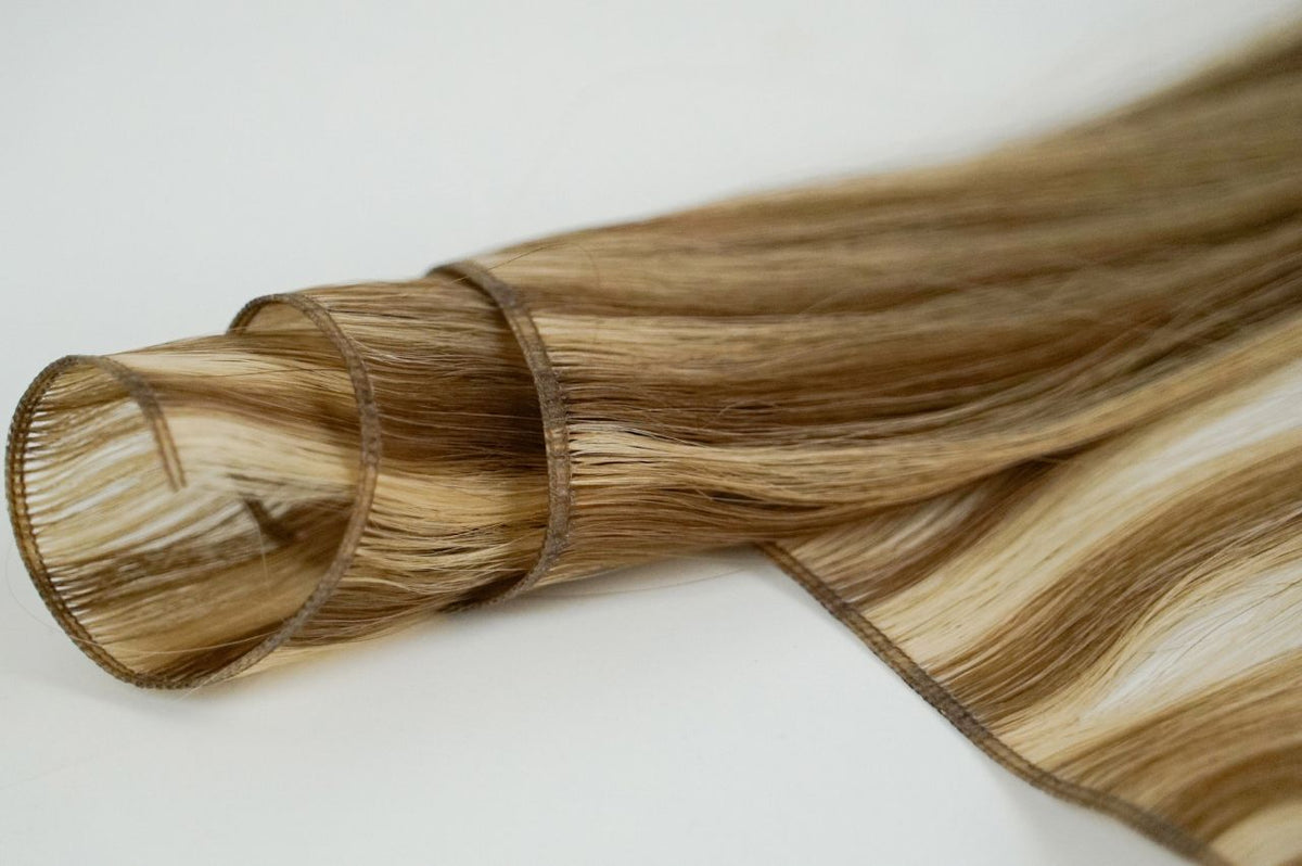 Hazelnut Twist Genius Weft Extensions