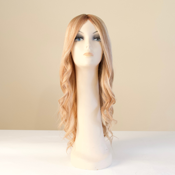 Iced Coffee Balayage Mono Top Human Hair Wig