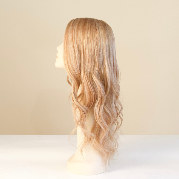 Iced Coffee Balayage Mono Top Human Hair Wig