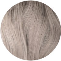 #Pearl Grey Ultra Seamless Tape In Extensions