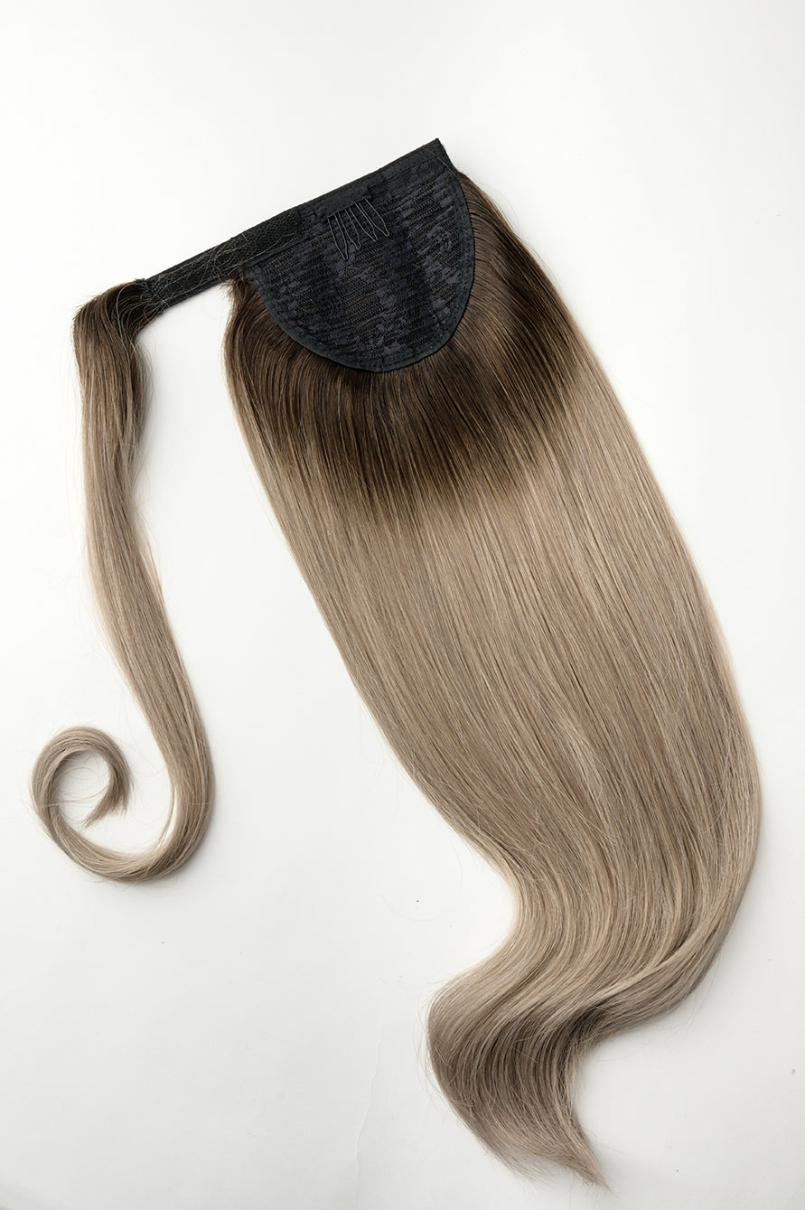 Smokey Ombre Ponytail Extensions NZ Superior Hair