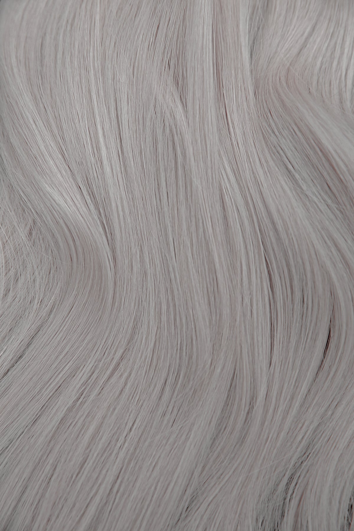 #Pearl Grey Ultra Seamless Tape In Extensions